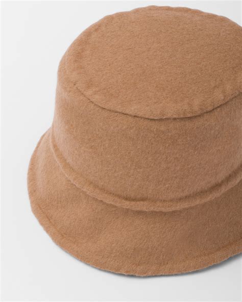 prada cashmere bucket hat|prada bucket hat price.